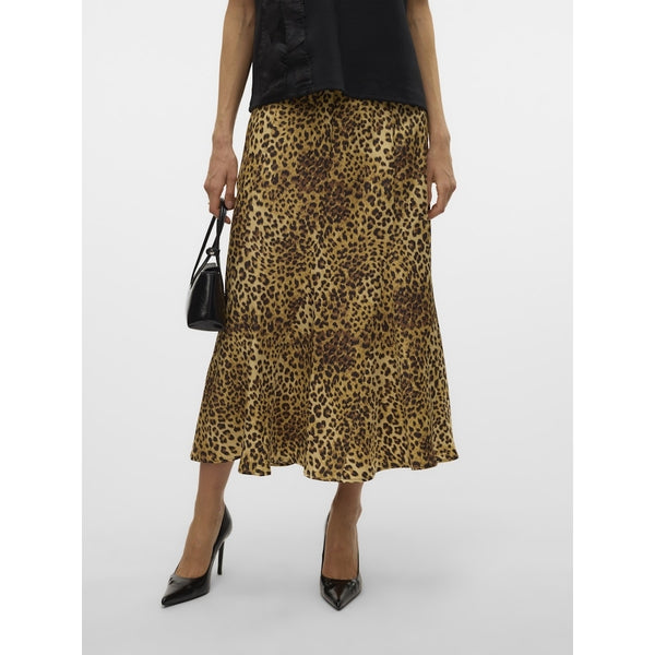 Vero Moda VERO MODA dame nederdel VMWAKI Skirt Black Leo