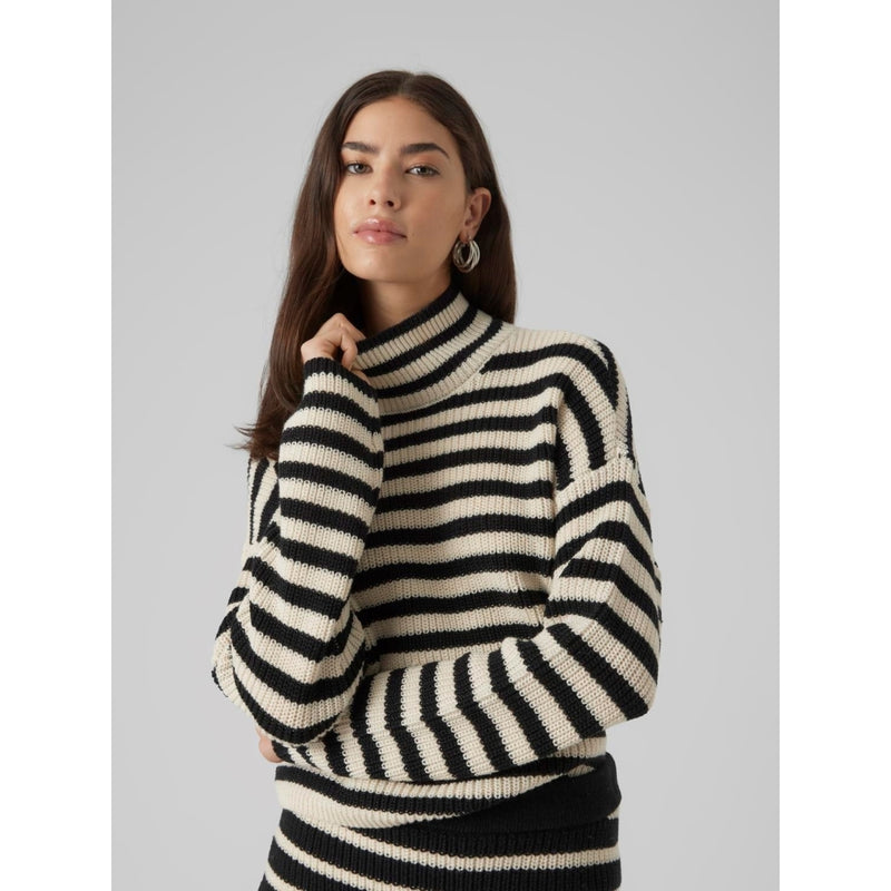 Vero Moda VERO MODA dame pullover VMFABULOUS Pullover Birch W. BLACK