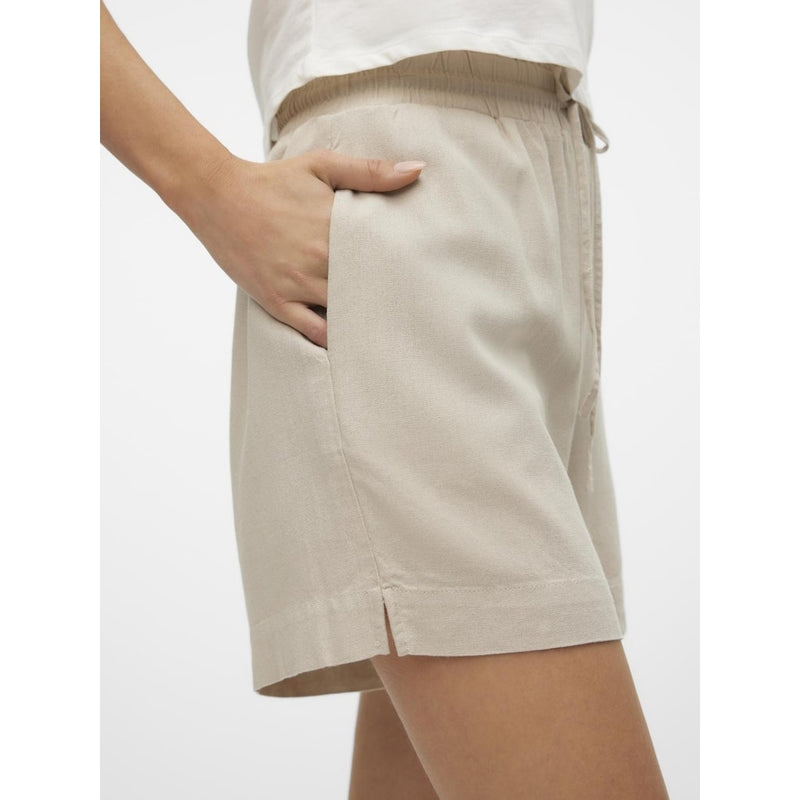 Vero Moda VERO MODA dame shorts VMMYMILO Shorts Silver Lining