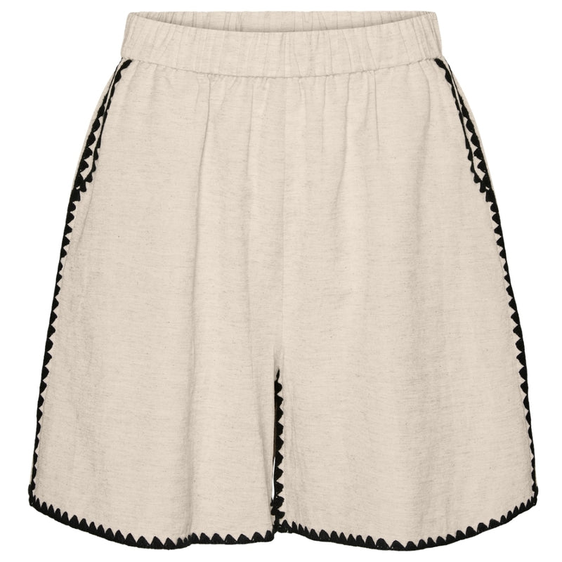 Vero Moda VERO MODA dame shorts VMNADIA Shorts Birch CONTRAST