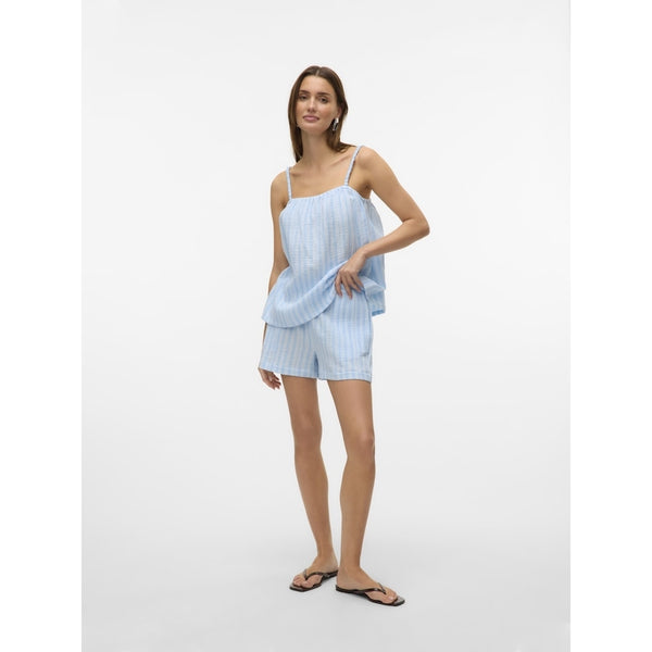 Vero Moda VERO MODA dame shorts VMNANNA Shorts Airy Blue Snow White