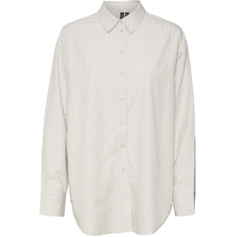 Vero Moda VERO MODA dame skjorte VMGILI Shirt Silver Lining Zandie