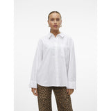 Vero Moda VERO MODA dame skjorte VMIDA Shirt Bright White