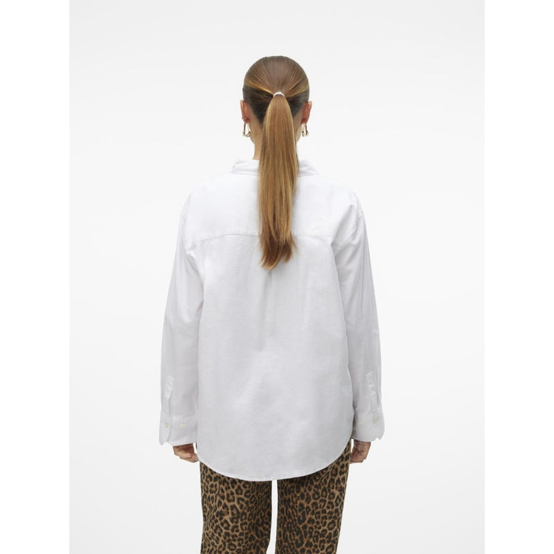 Vero Moda VERO MODA dame skjorte VMIDA Shirt Bright White