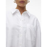 Vero Moda VERO MODA dame skjorte VMIDA Shirt Bright White