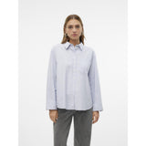 Vero Moda VERO MODA dame skjorte VMIDA Shirt Light blue