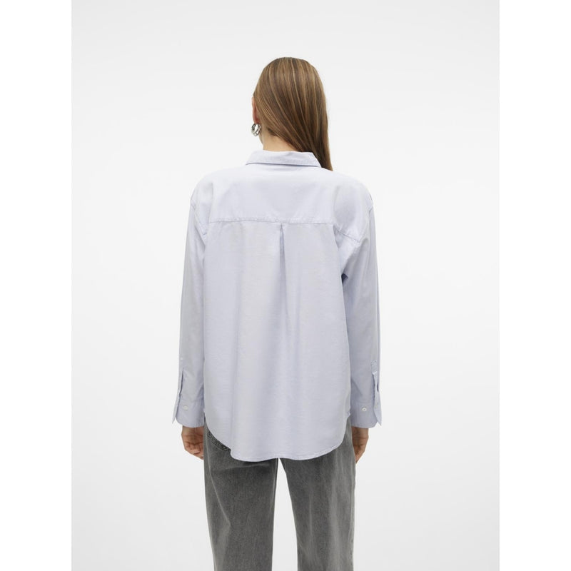 Vero Moda VERO MODA dame skjorte VMIDA Shirt Light blue