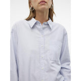 Vero Moda VERO MODA dame skjorte VMIDA Shirt Light blue