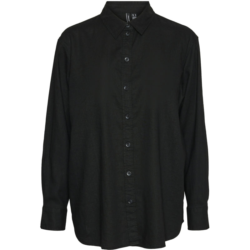 Vero Moda VERO MODA dame skjorte VMLINN Shirt Black