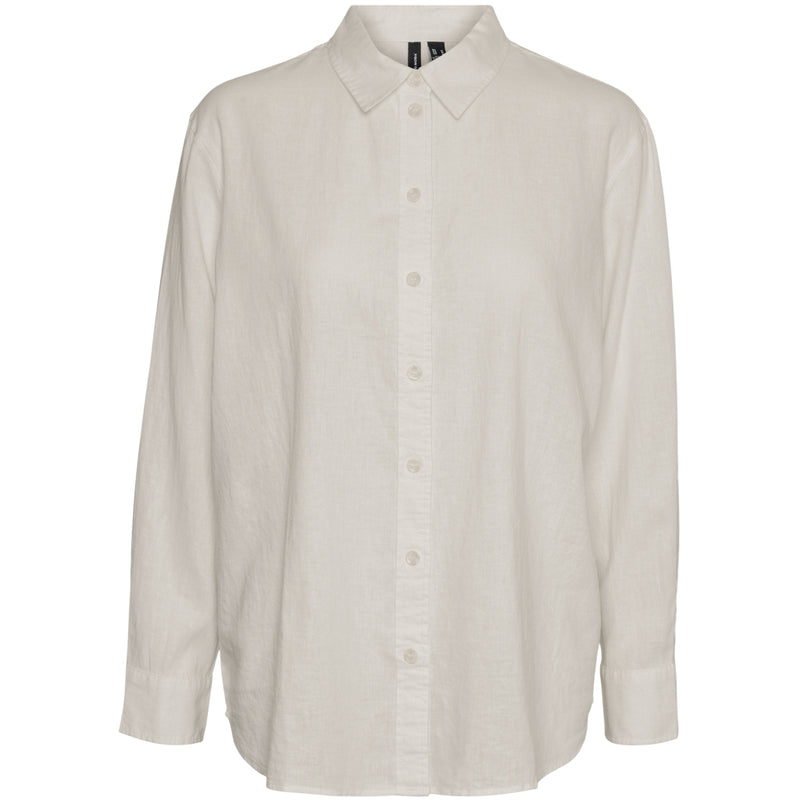 Vero Moda VERO MODA dame skjorte VMLINN Shirt Moonbeam