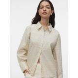 Vero Moda VERO MODA dame skjorte VMMONDAY Shirt Birch Jima