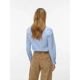 Vero Moda VERO MODA dame skjorte VMSOPHIE Shirt Light Blue Friba stripes