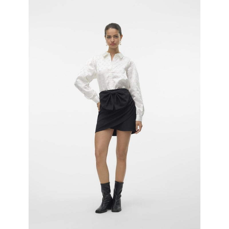 Vero Moda VERO MODA dame skjorte VMVIGA Shirt Snow white