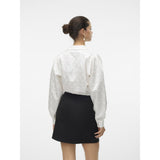 Vero Moda VERO MODA dame skjorte VMVIGA Shirt Snow white