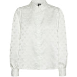 Vero Moda VERO MODA dame skjorte VMVIGA Shirt Snow white