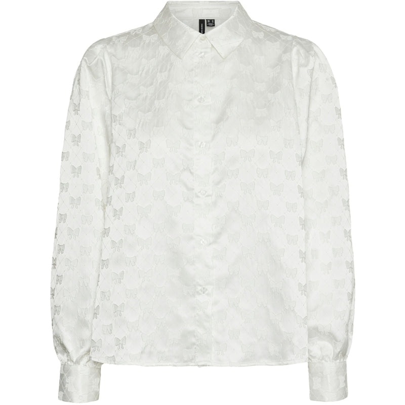 Vero Moda VERO MODA dame skjorte VMVIGA Shirt Snow white