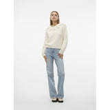 Vero Moda VERO MODA dame strik VMALETTA Knit Birch W. MELANGE