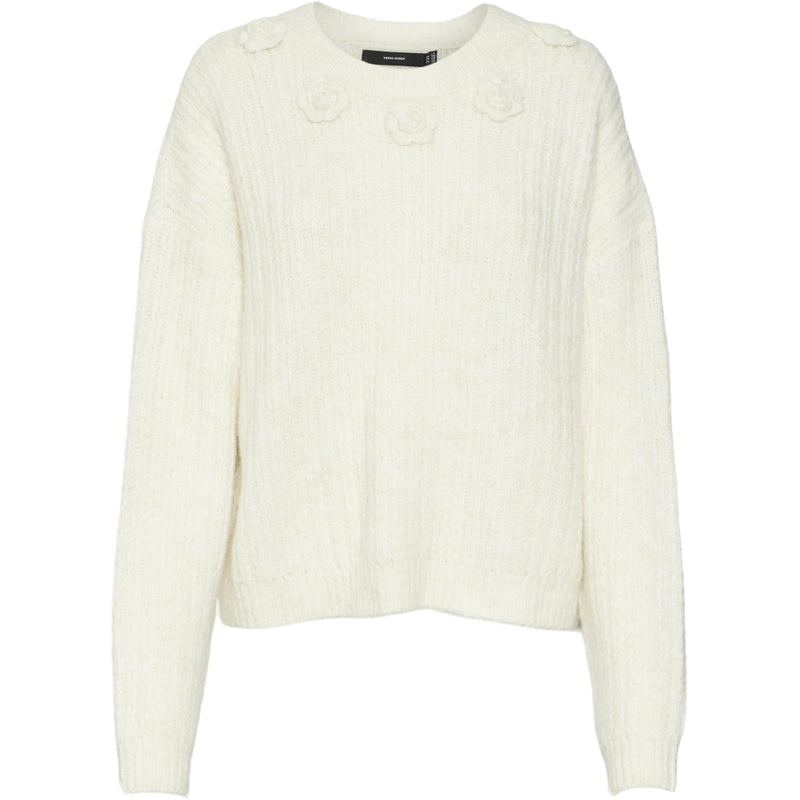 Vero Moda VERO MODA dame strik VMALETTA Knit Birch W. MELANGE