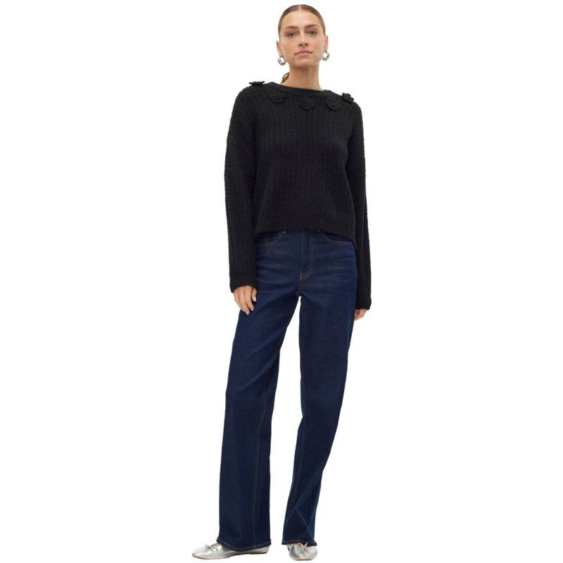 Vero Moda VERO MODA dame strik VMALETTA Knit Black