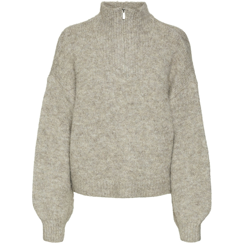 Vero Moda VERO MODA dame strik VMAWSOME Knit Moon Rock MELANGE