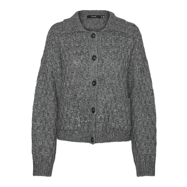 Vero Moda VERO MODA dame strik VMCARLIE Knit Medium grey melange