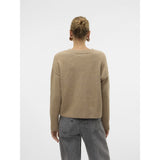 Vero Moda VERO MODA dame strik VMESTI Knit Silver Mink Melange