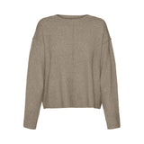 Vero Moda VERO MODA dame strik VMESTI Knit Silver Mink Melange