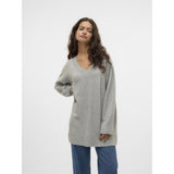 Vero Moda VERO MODA dame strik VMESTI Knit Light Grey Melange