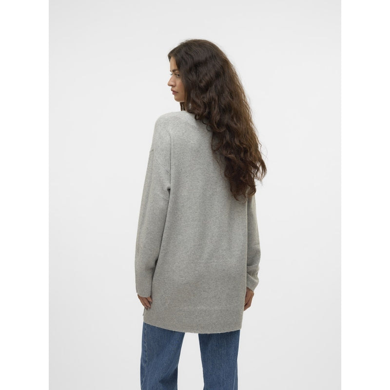 Vero Moda VERO MODA dame strik VMESTI Knit Light Grey Melange