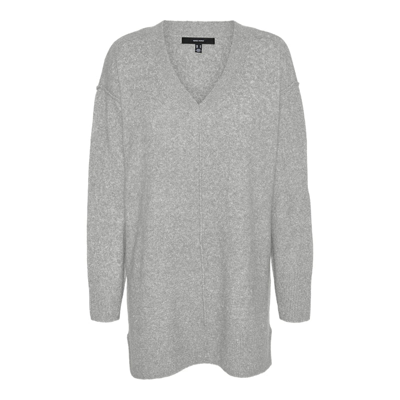 Vero Moda VERO MODA dame strik VMESTI Knit Light Grey Melange