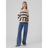 Vero Moda VERO MODA dame strik VMHILDA Knit Birch BLACK