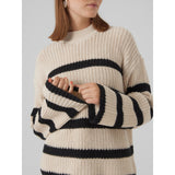 Vero Moda VERO MODA dame strik VMHILDA Knit Birch BLACK