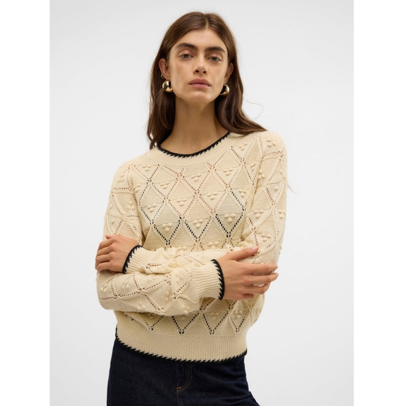 Vero Moda VERO MODA dame strik VMJULIAN Knit Birch