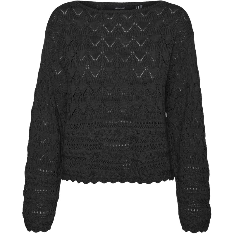 Vero Moda VERO MODA dame strik VMLUA Knit Black