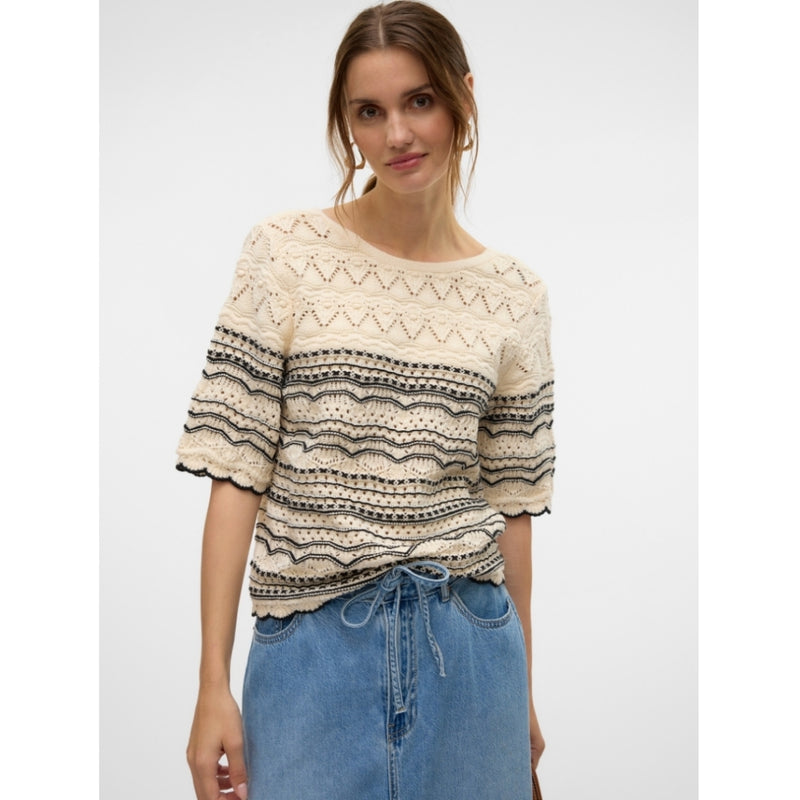 Vero Moda VERO MODA dame strik VMMADEIRA Knit Birch