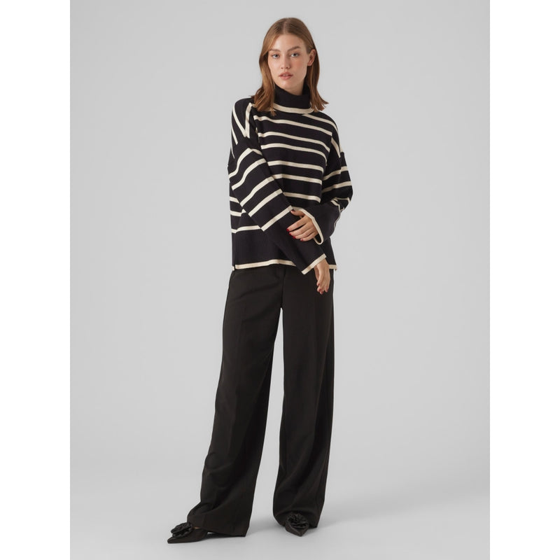 Vero Moda VERO MODA dame strik VMSABA Knit Black BIRCH