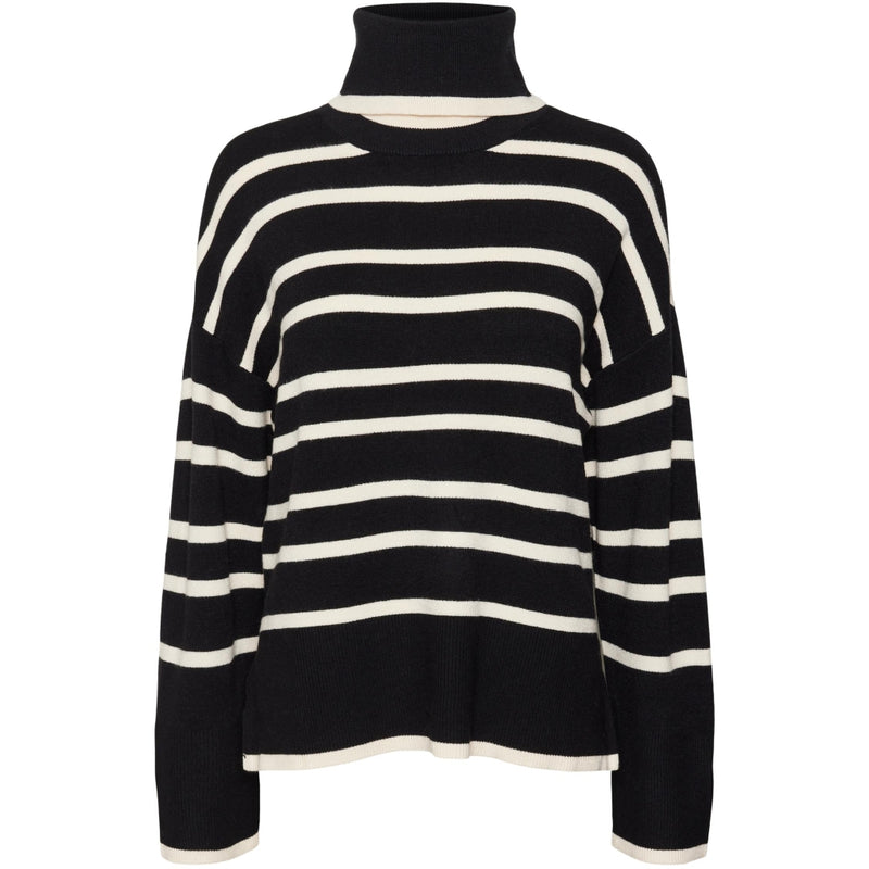 Vero Moda VERO MODA dame strik VMSABA Knit Black BIRCH