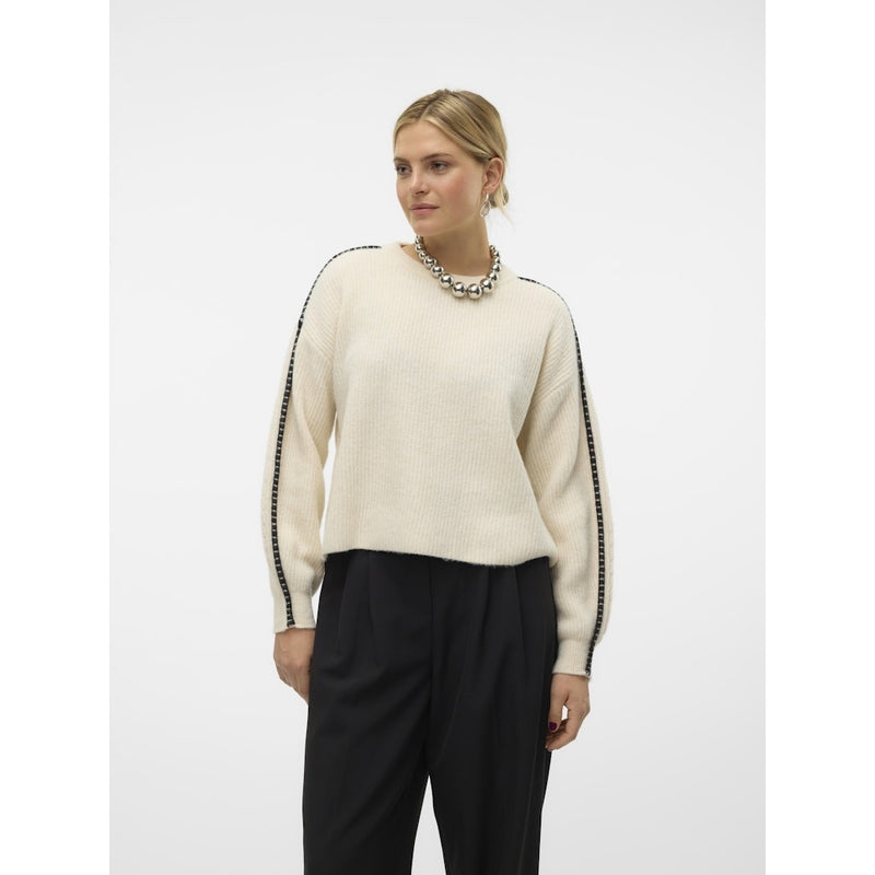Vero Moda VERO MODA dame strik VMZORA Knit Birch W. CHOCOLATE TORTE STITCH