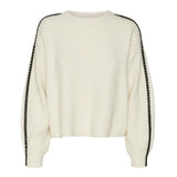 Vero Moda VERO MODA dame strik VMZORA Knit Birch W. CHOCOLATE TORTE STITCH