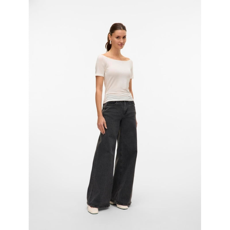 Vero Moda VERO MODA dame top VMFIONA Top Snow white