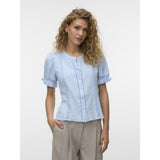 Vero Moda VERO MODA dame top VMNATALI Top Cashmere Blue
