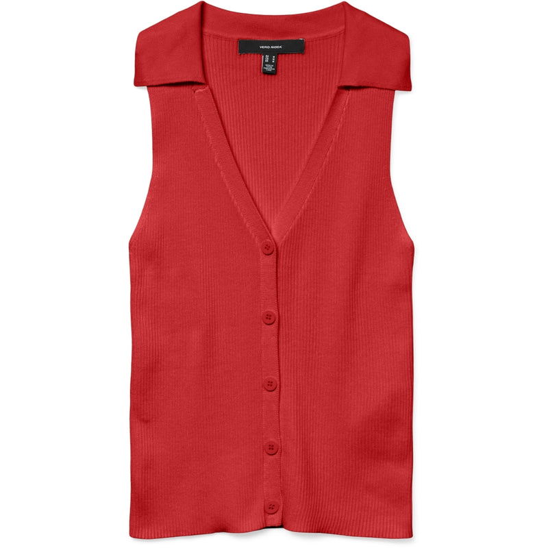 Vero Moda VERO MODA dame top VMWILLOW Top Fiery Red