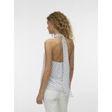 Vero Moda VERO MODA dame top VMWILLOW Top Snow White Black Dots