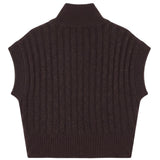 Vero Moda VERO MODA dame vest VMBANG Vest Chocolate Torte Melange