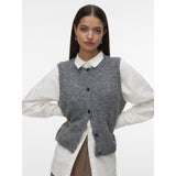 Vero Moda VERO MODA dame vest VMNOVAH Vest Dark grey melange
