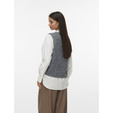Vero Moda VERO MODA dame vest VMNOVAH Vest Dark grey melange