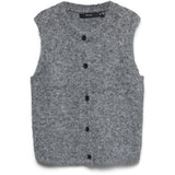 Vero Moda VERO MODA dame vest VMNOVAH Vest Dark grey melange