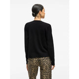 VILA VILA DAME CARDIGAN VIRIL SHORT L/S KNIT CARDIGAN-NOOS Cardigan Black