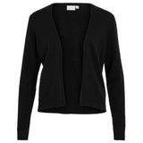 VILA VILA DAME CARDIGAN VIRIL SHORT L/S KNIT CARDIGAN-NOOS Cardigan Black