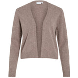 VILA VILA DAME CARDIGAN VIRIL SHORT L/S KNIT CARDIGAN-NOOS Cardigan Falcon Melange
